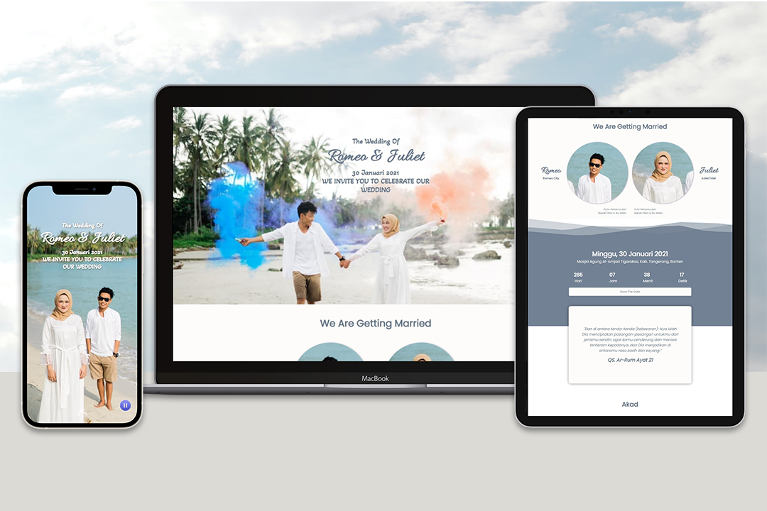 preview tema uno blue